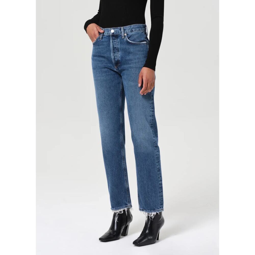 AGOLDE 90s Pinch Waist Jeans Range High Rise Straight 26 NWT